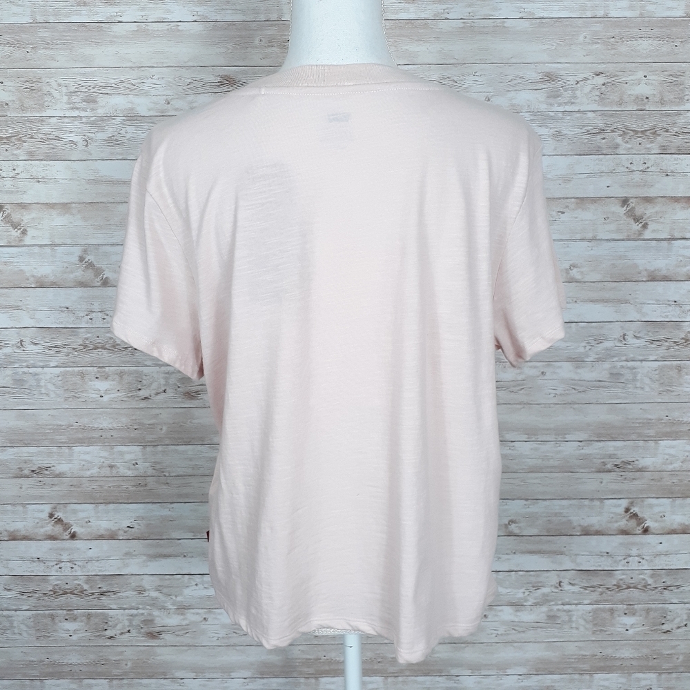 Levis Cropped Top XL Peach 108 - Picture 2 of 4